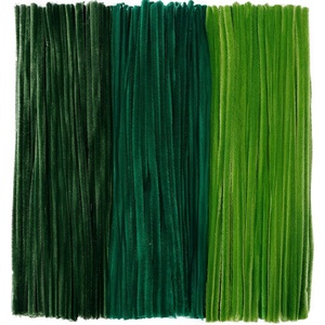 image:imageCaydo 320 Pieces Halloween Pipe Cleaners 6mm x 12inch 4 ColorsGradient Green