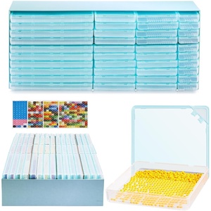 image:imageCaydo 60PCS Diamond Painting Storage Containers Trays wit Lids