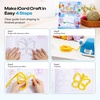 image:imageCaydo Automatic i Cord Knitting Machine Proamp48 Patterns Letters Numbers Decorative Learn to Make iCord Handicrafts Templates Guide for Tricotin AZ and 09 Patterns for Knitted Cord Crafts