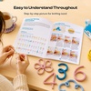 image:imageCaydo Automatic i Cord Knitting Machine Proamp48 Patterns Letters Numbers Decorative Learn to Make iCord Handicrafts Templates Guide for Tricotin AZ and 09 Patterns for Knitted Cord Crafts
