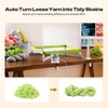 image:imageCaydo F1 Lite i Cord Knitting Machine 6Needles amp Electric Yarn Swift Y1 Pro High Efficiency Portable Handheld Manual iCord Maker for Thicker iCords Sweater Unraveler Machine for Used Yarn Recycling