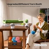image:imageCaydo F1 Lite i Cord Knitting Machine 6Needles amp Electric Yarn Swift Y1 Pro High Efficiency Portable Handheld Manual iCord Maker for Thicker iCords Sweater Unraveler Machine for Used Yarn Recycling