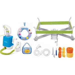 image:imageCaydo F1 Lite i Cord Knitting Machine 6Needles amp Electric Yarn Swift Y1 Pro High Efficiency Portable Handheld Manual iCord Maker for Thicker iCords Sweater Unraveler Machine for Used Yarn Recycling